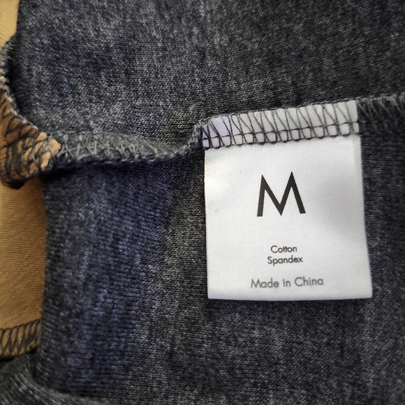 Minetom  Women's  Size M Colorblock  Long sleeve  Pullover  Casual  Tunic Top - Picture 4 of 10